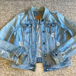 Vintage Abercrombie & ditch denim jacket
